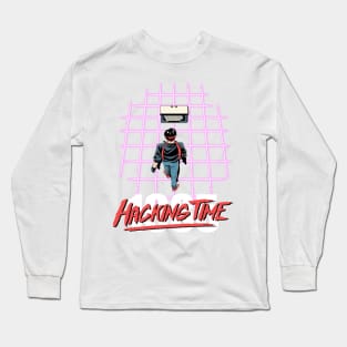 Hacking Time In '85 Long Sleeve T-Shirt